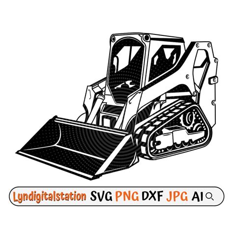 skid steer svg